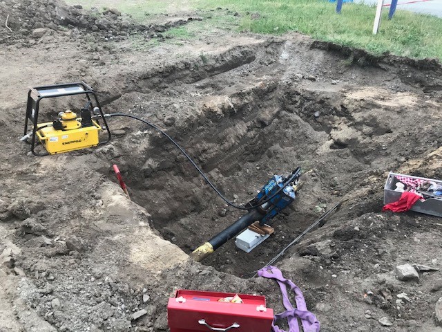 incident de vol de cuivre ayant causé une fuite de gaz, entraînant des risques pour la sécurité et nécessitant une intervention rapide.